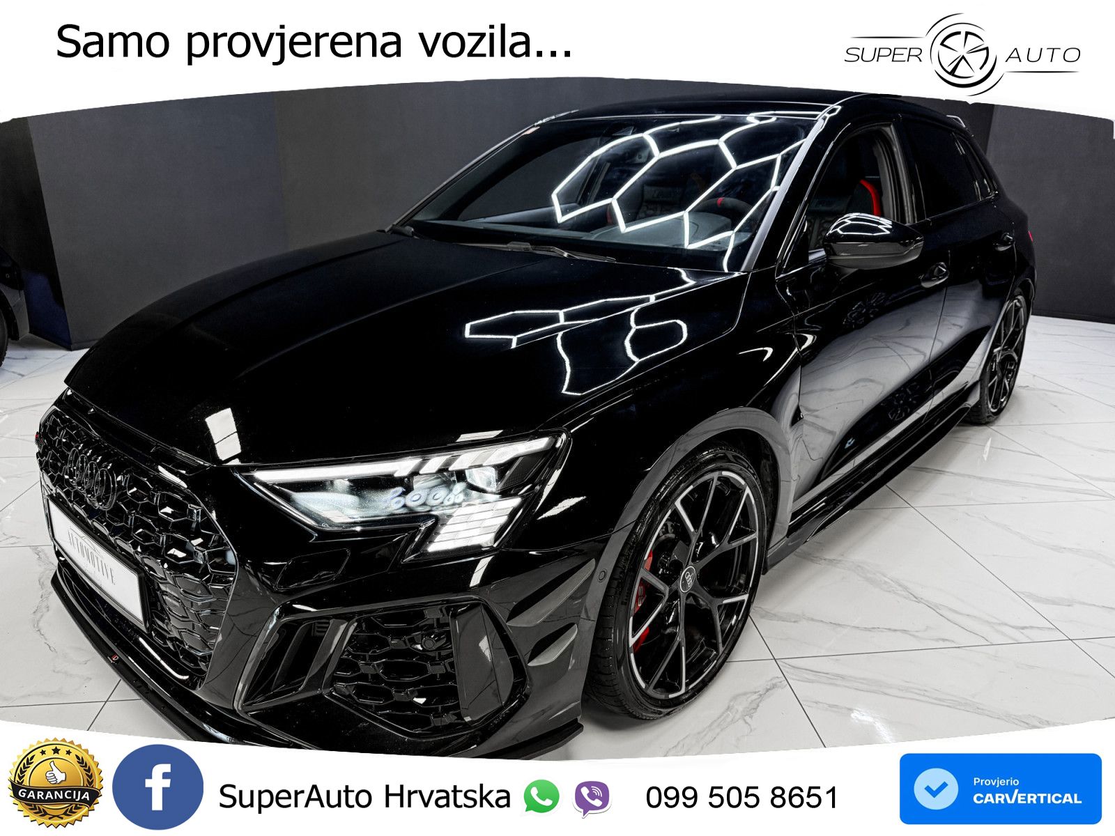Audi RS3 Sportback 2.5 TFSI (400 KS) quattro S tronic LED+GR SJED+ACC