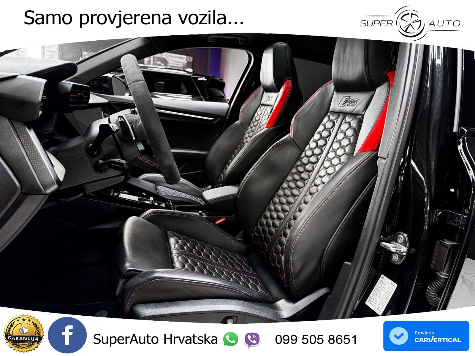 Audi RS3 Sportback 2.5 TFSI (400 KS) quattro S tronic LED+GR SJED+ACC