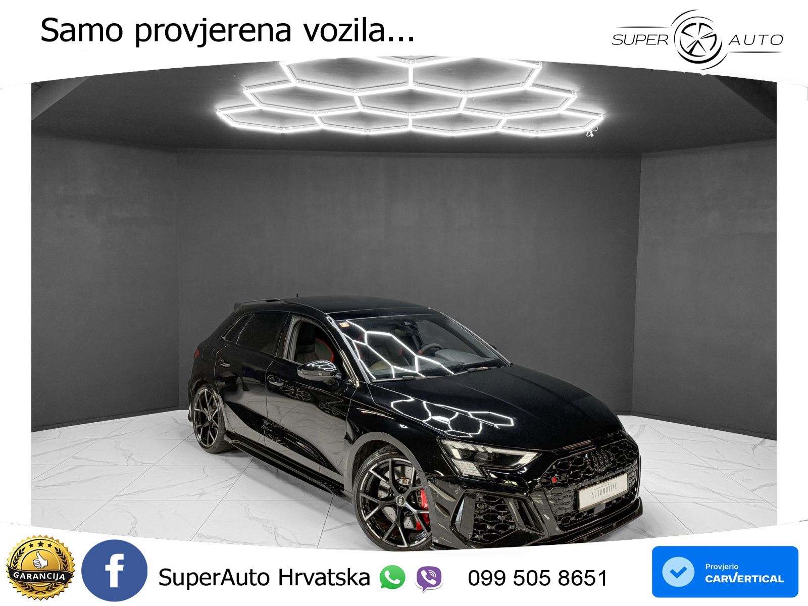 Audi RS3 Sportback 2.5 TFSI (400 KS) quattro S tronic LED+GR SJED+ACC