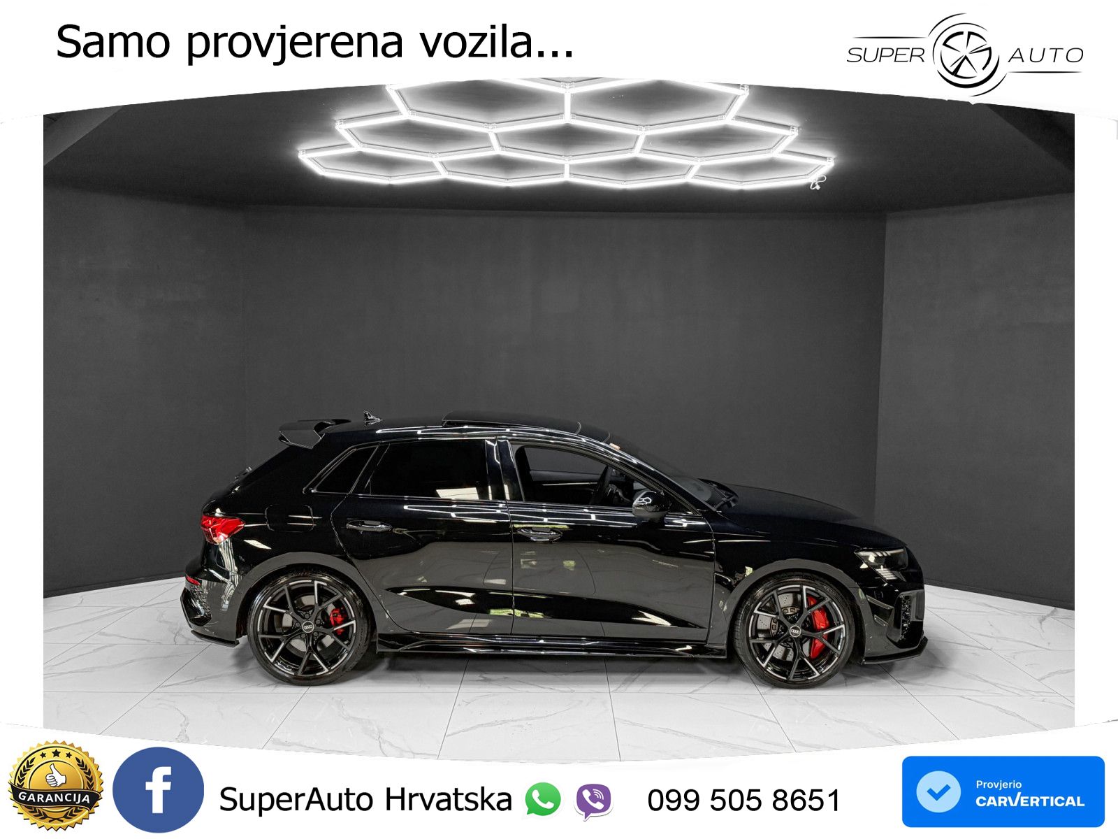 Audi RS3 Sportback 2.5 TFSI (400 KS) quattro S tronic LED+GR SJED+ACC