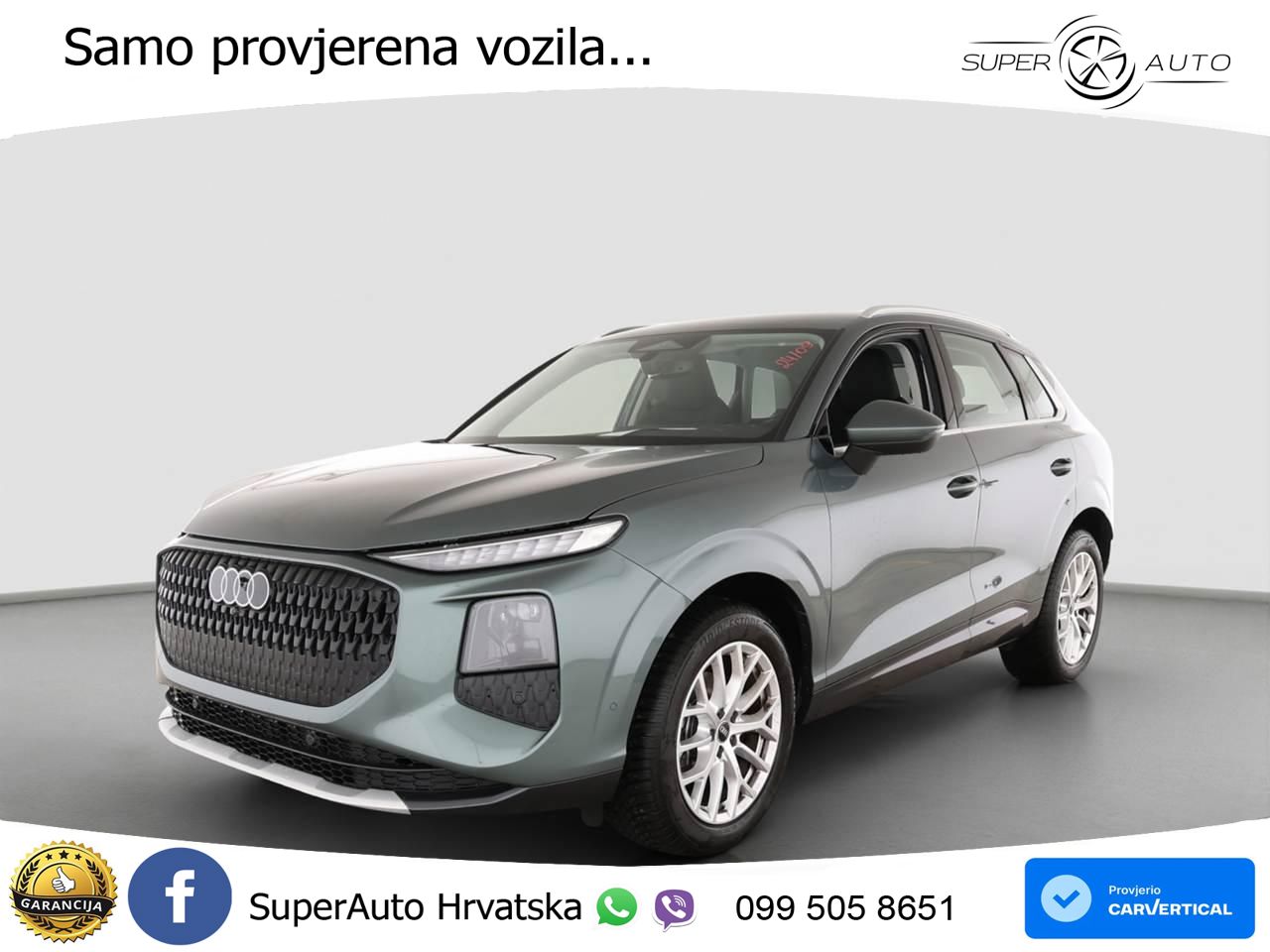 Audi Q3 1.5 TFSI (150 KS) S tronic LED+GR SJED+ACC