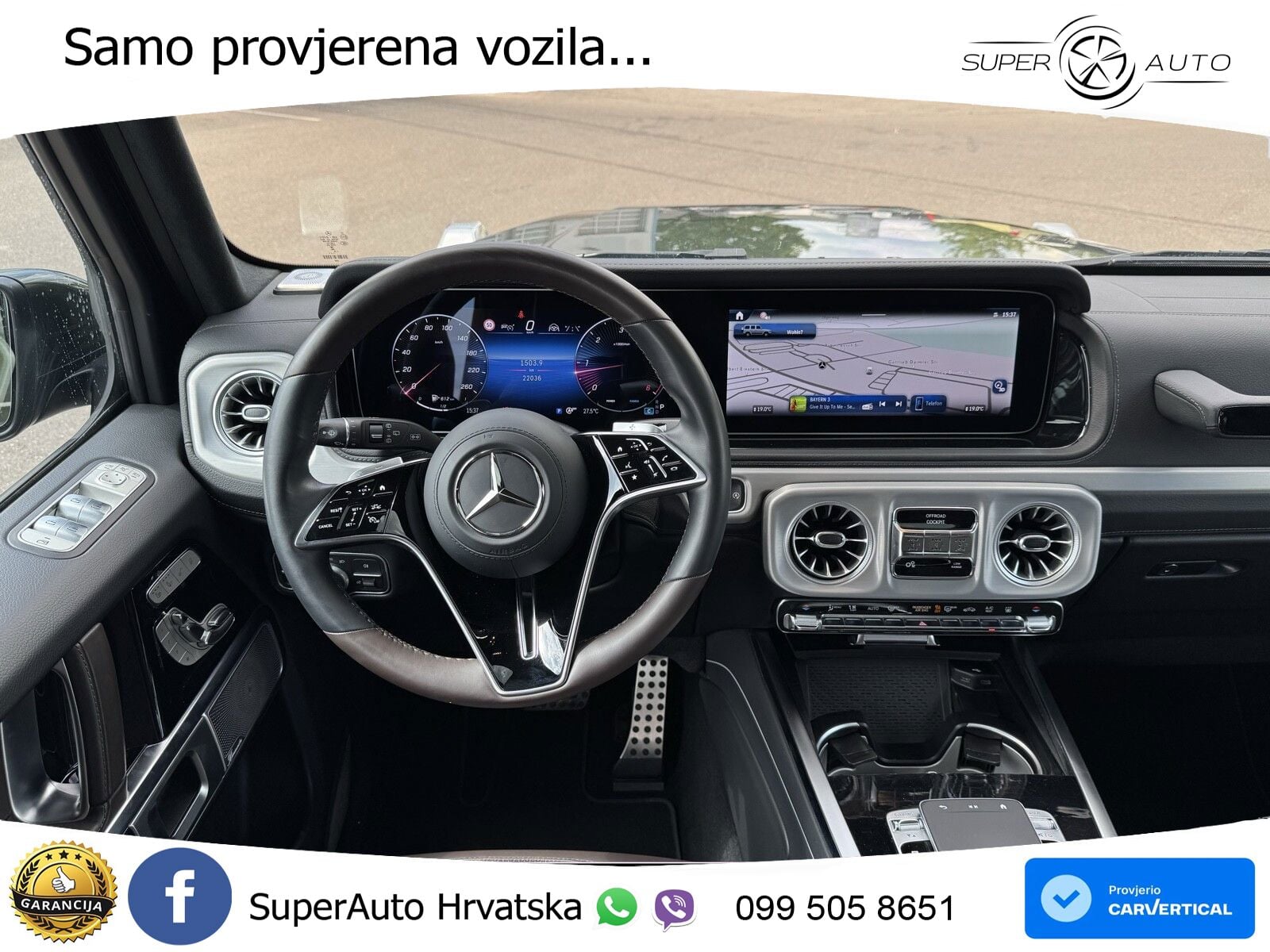 Mercedes G 450d Long (367 KS) 4MATIC 9G-TRONIC Exclusive LED+GR SJED+ACC