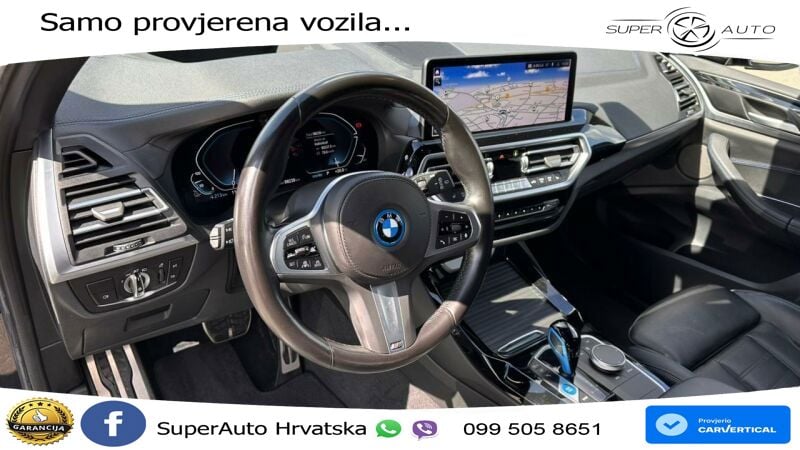 BMW iX3 80 kWh (286 KS) M Sport LED+GR SJED+ACC