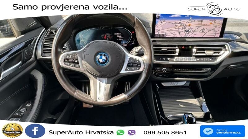 BMW iX3 80 kWh (286 KS) M Sport LED+GR SJED+ACC