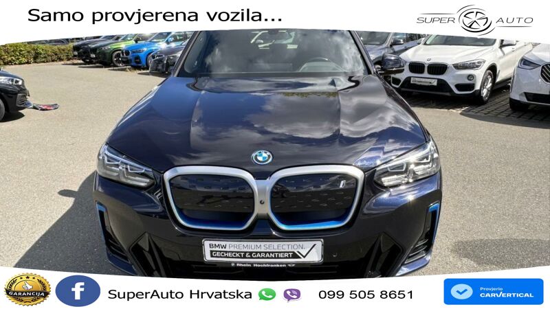 BMW iX3 80 kWh (286 KS) M Sport LED+GR SJED+ACC