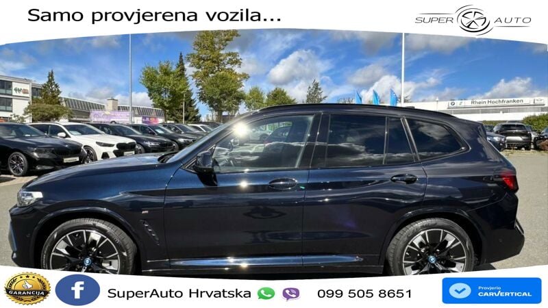 BMW iX3 80 kWh (286 KS) M Sport LED+GR SJED+ACC