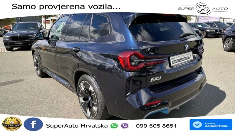 BMW iX3 80 kWh (286 KS) M Sport LED+GR SJED+ACC
