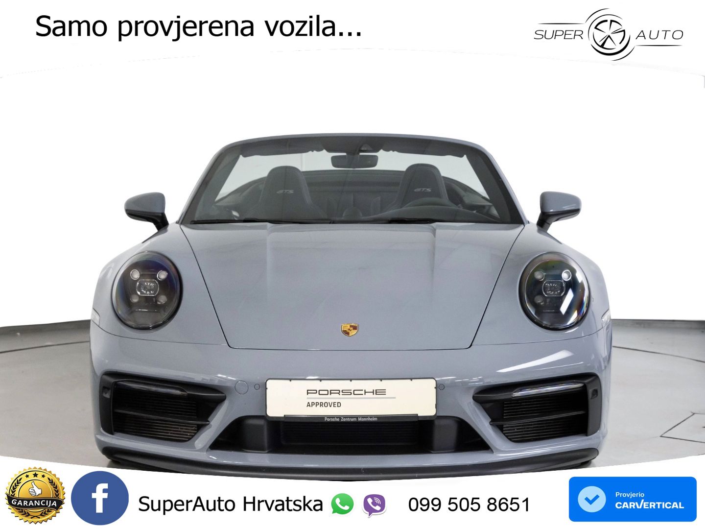 Porsche 911 Carrera GTS Cabriolet 3.0 (480 KS) PDK