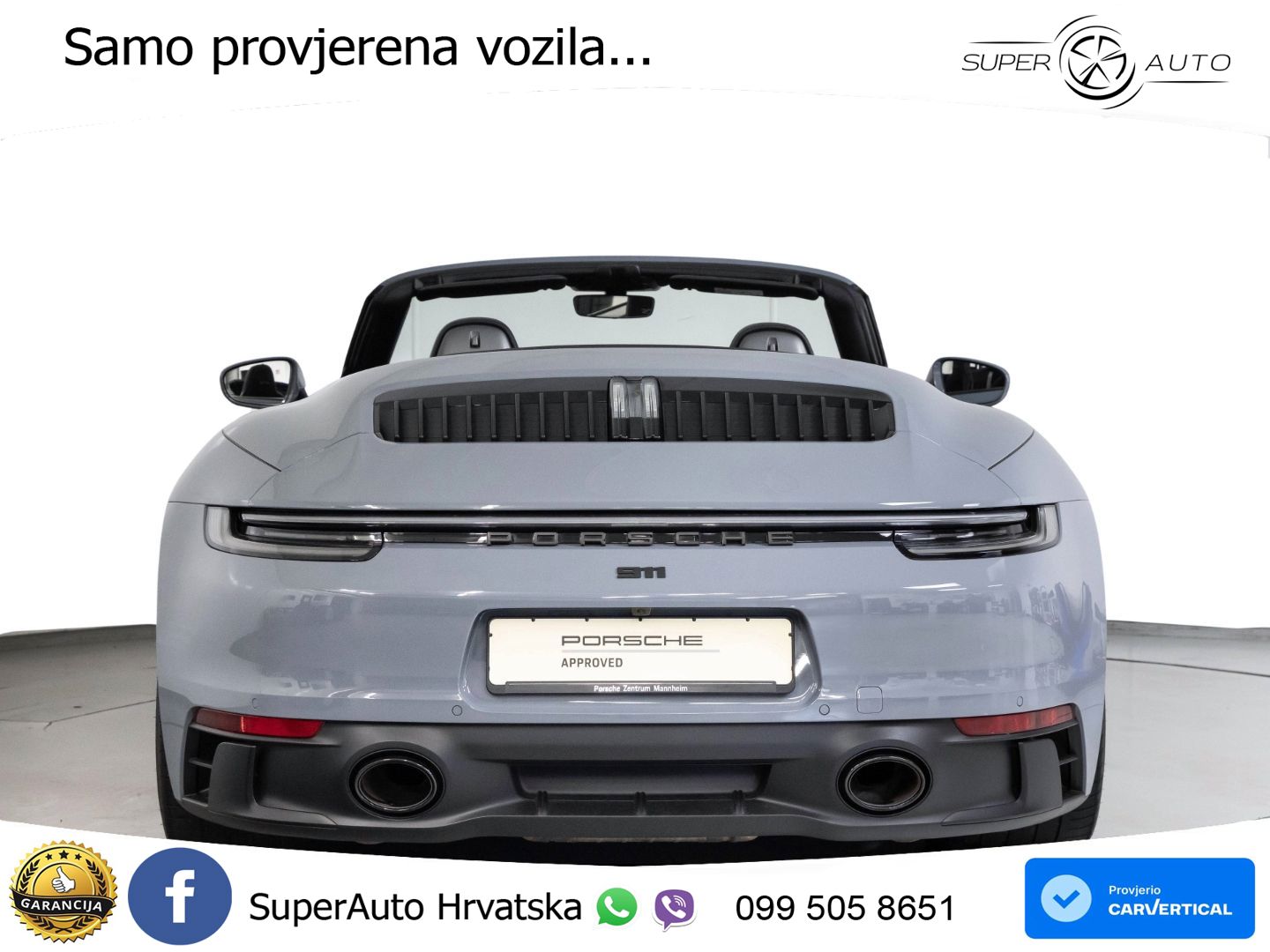 Porsche 911 Carrera GTS Cabriolet 3.0 (480 KS) PDK