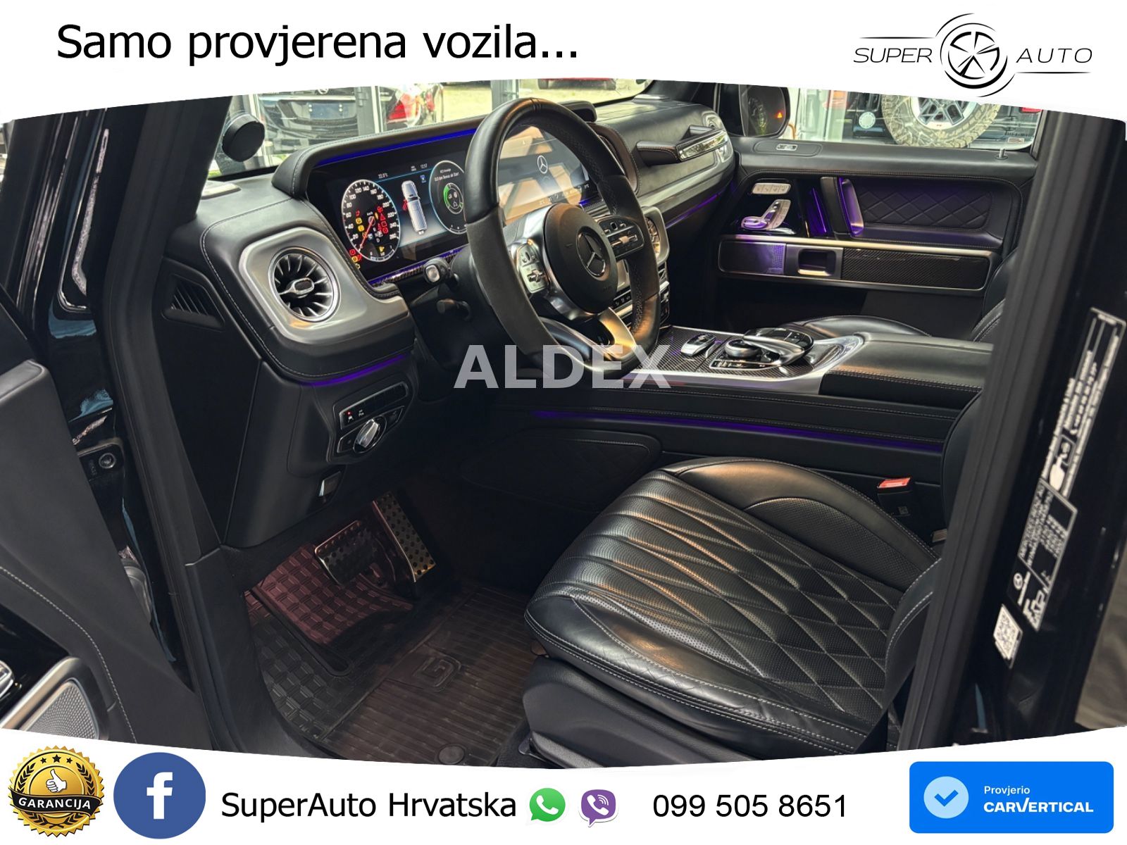 Mercedes G 500 Long V8 (422 KS) 4MATIC 9G-TRONIC Superior ACC+GR SJED+360+PANO