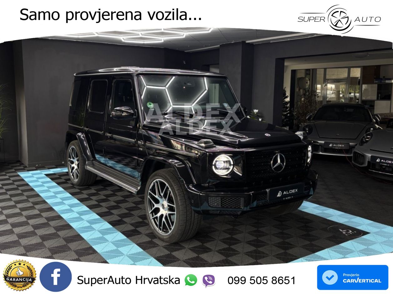 Mercedes G 500 Long V8 (422 KS) 4MATIC 9G-TRONIC Superior ACC+GR SJED+360+PANO