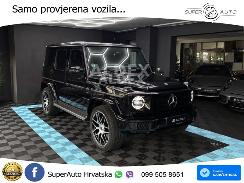Mercedes G 500 Long V8 (422 KS) 4MATIC 9G-TRONIC Superior ACC+GR SJED+360+PANO