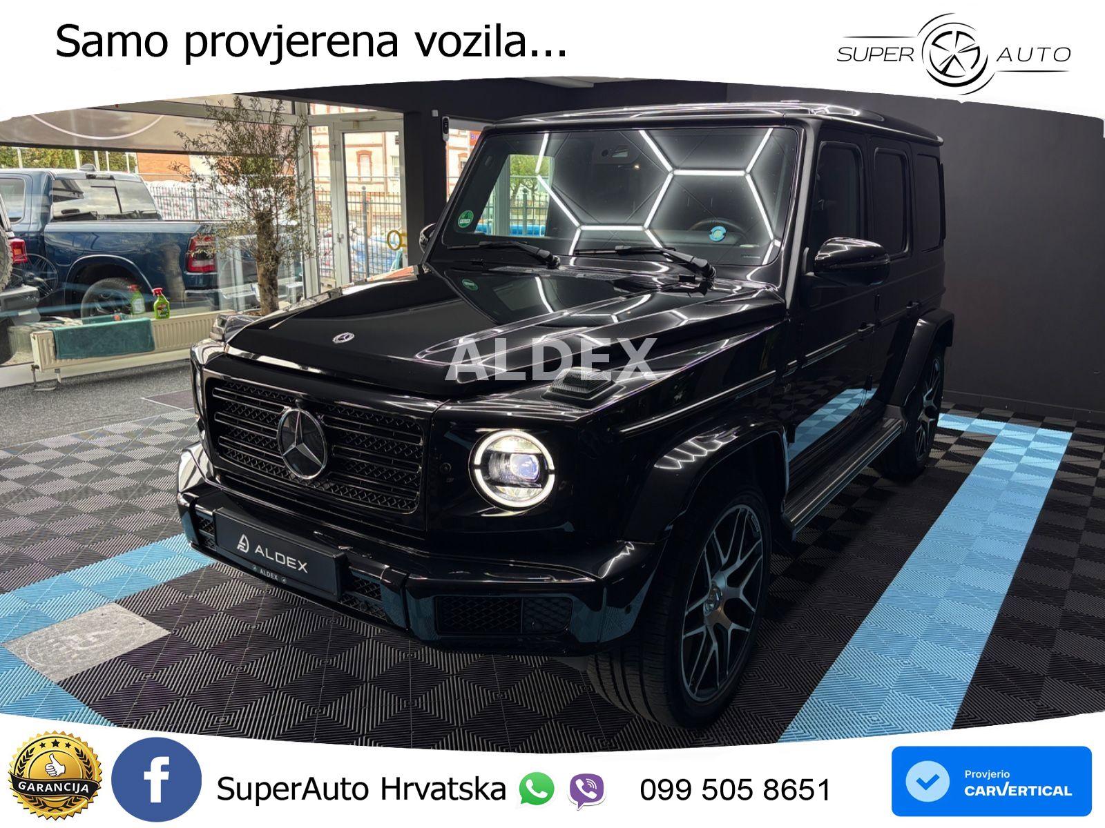 Mercedes G 500 Long V8 (422 KS) 4MATIC 9G-TRONIC Superior ACC+GR SJED+360+PANO