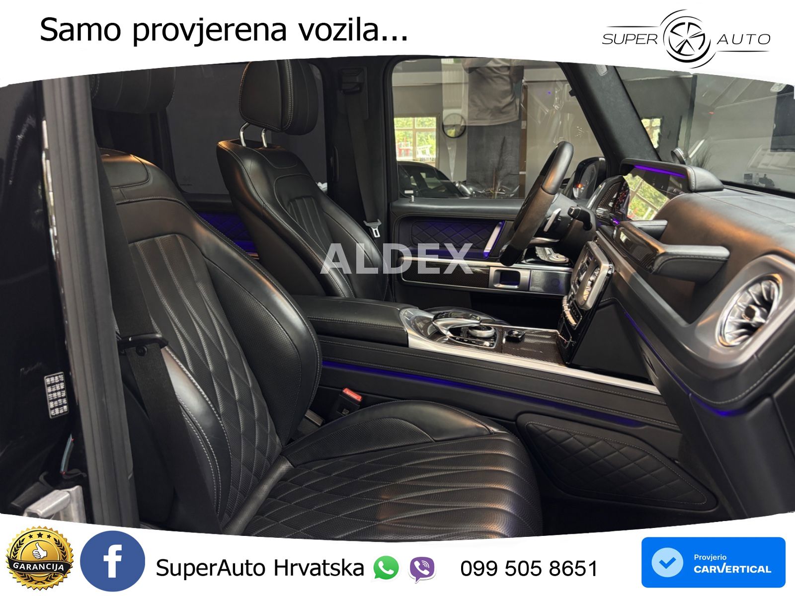 Mercedes G 500 Long V8 (422 KS) 4MATIC 9G-TRONIC Superior ACC+GR SJED+360+PANO