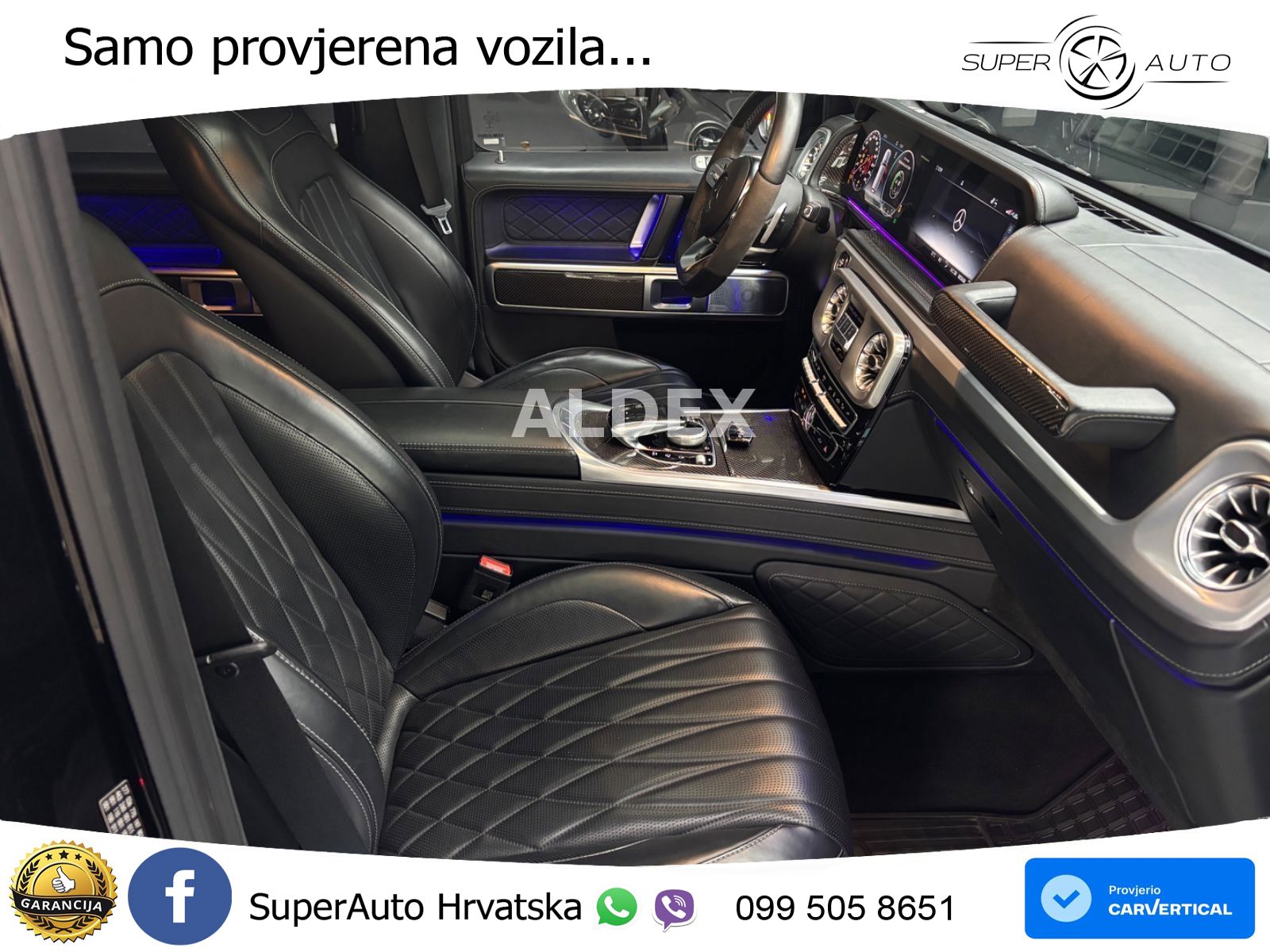 Mercedes G 500 Long V8 (422 KS) 4MATIC 9G-TRONIC Superior ACC+GR SJED+360+PANO