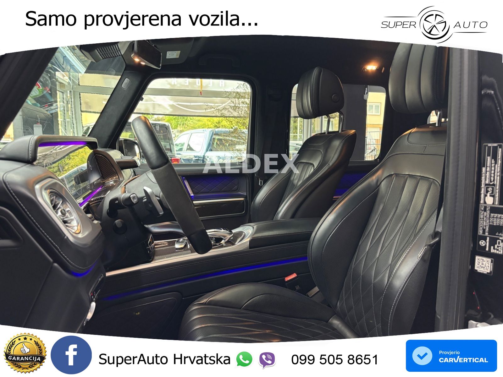 Mercedes G 500 Long V8 (422 KS) 4MATIC 9G-TRONIC Superior ACC+GR SJED+360+PANO
