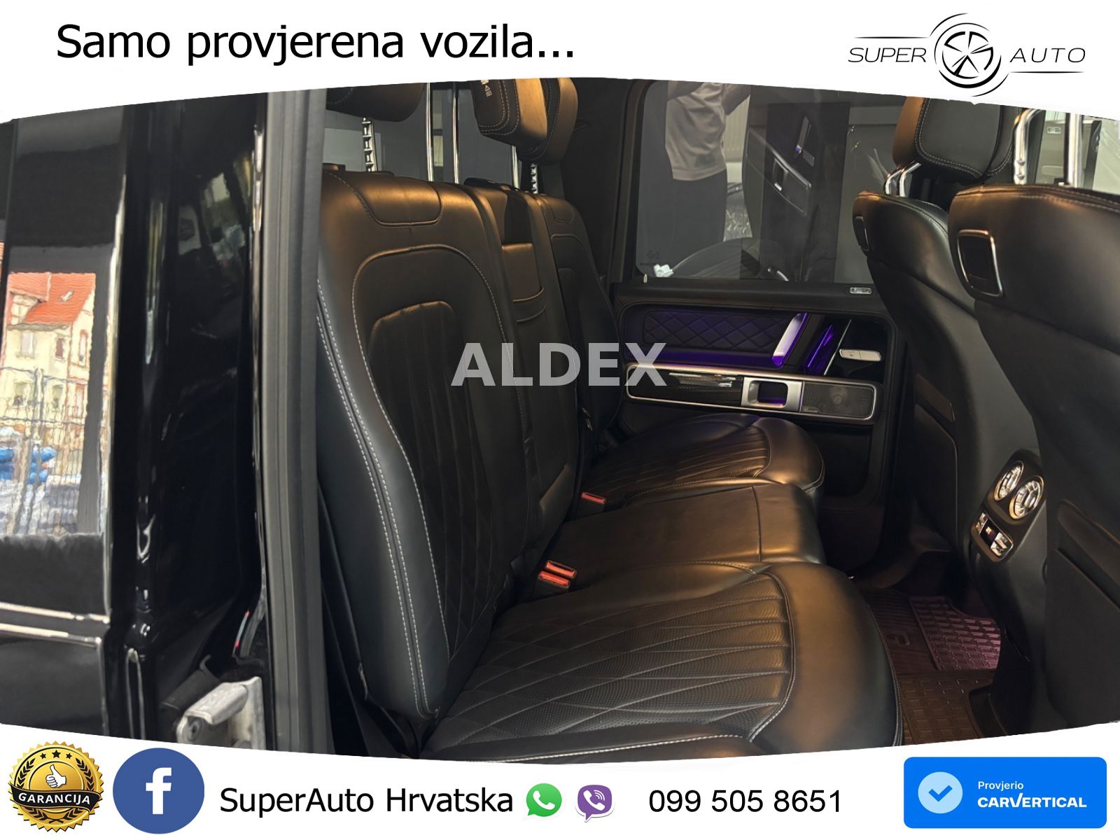 Mercedes G 500 Long V8 (422 KS) 4MATIC 9G-TRONIC Superior ACC+GR SJED+360+PANO