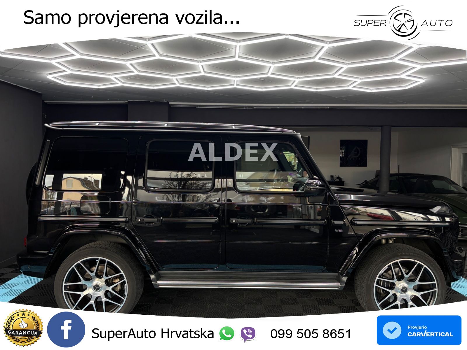 Mercedes G 500 Long V8 (422 KS) 4MATIC 9G-TRONIC Superior ACC+GR SJED+360+PANO