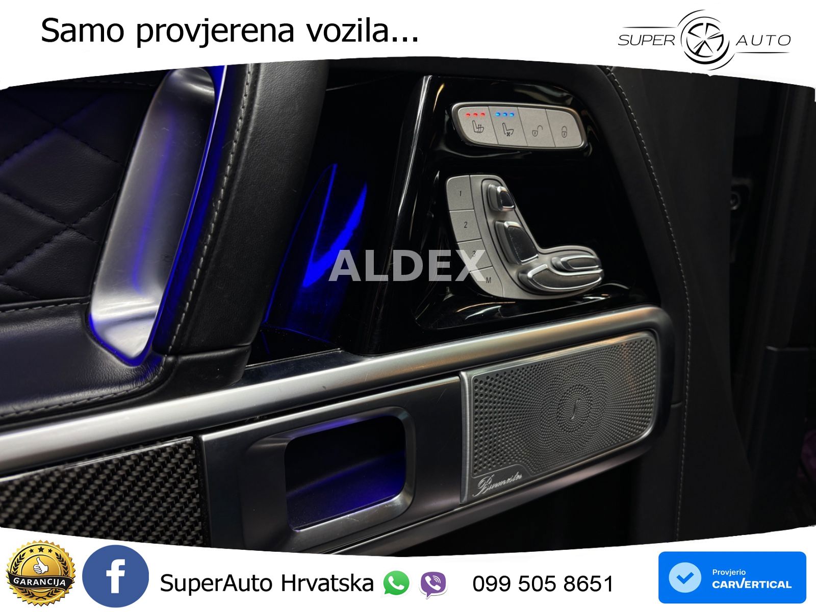 Mercedes G 500 Long V8 (422 KS) 4MATIC 9G-TRONIC Superior ACC+GR SJED+360+PANO