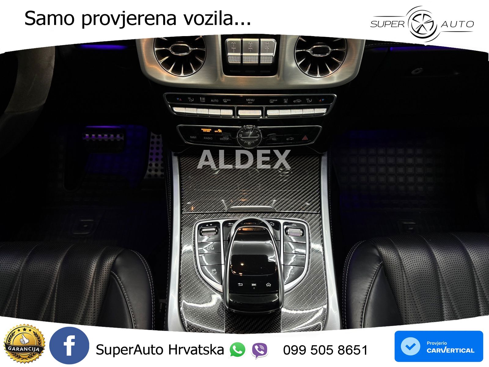 Mercedes G 500 Long V8 (422 KS) 4MATIC 9G-TRONIC Superior ACC+GR SJED+360+PANO
