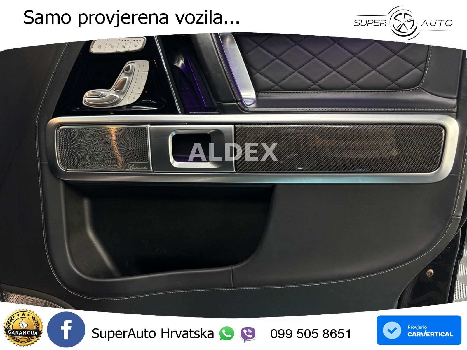 Mercedes G 500 Long V8 (422 KS) 4MATIC 9G-TRONIC Superior ACC+GR SJED+360+PANO