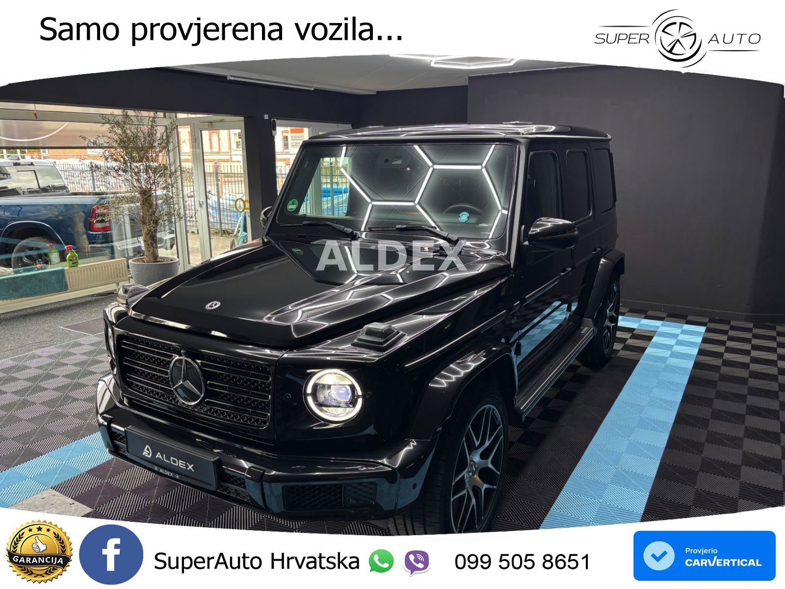 Mercedes G 500 Long V8 (422 KS) 4MATIC 9G-TRONIC Superior ACC+GR SJED+360+PANO