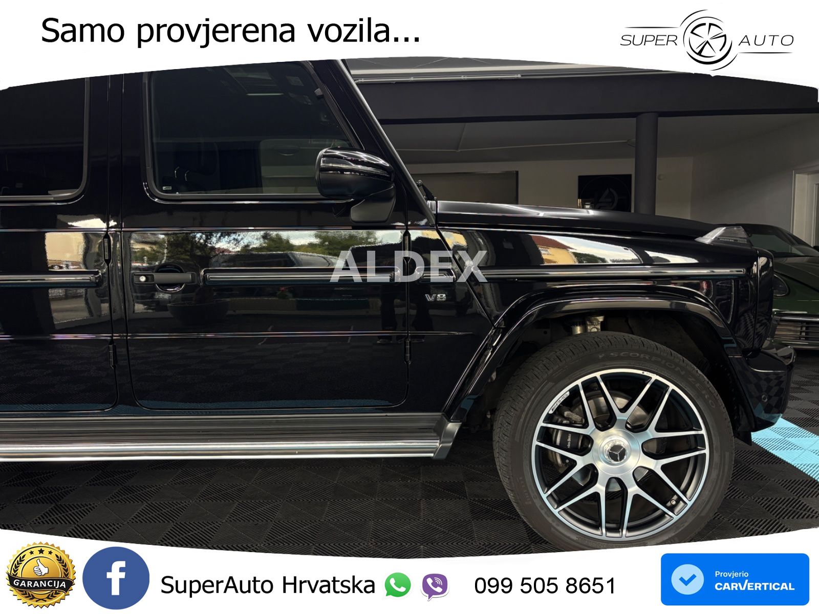 Mercedes G 500 Long V8 (422 KS) 4MATIC 9G-TRONIC Superior ACC+GR SJED+360+PANO