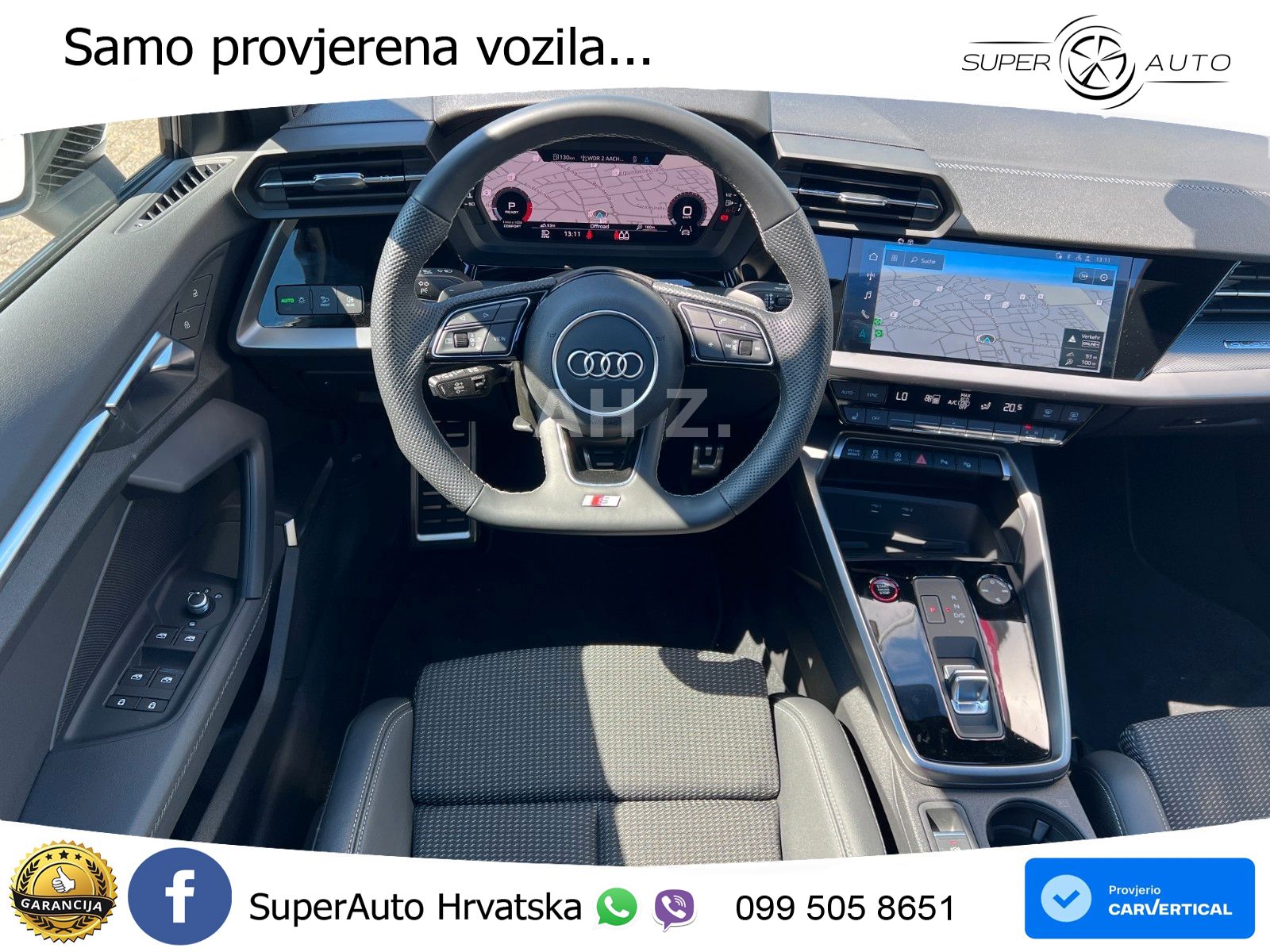 Audi S3 2.0 TFSI (310 KS) quattro S tronic MATRIX+GR SJED+KAM