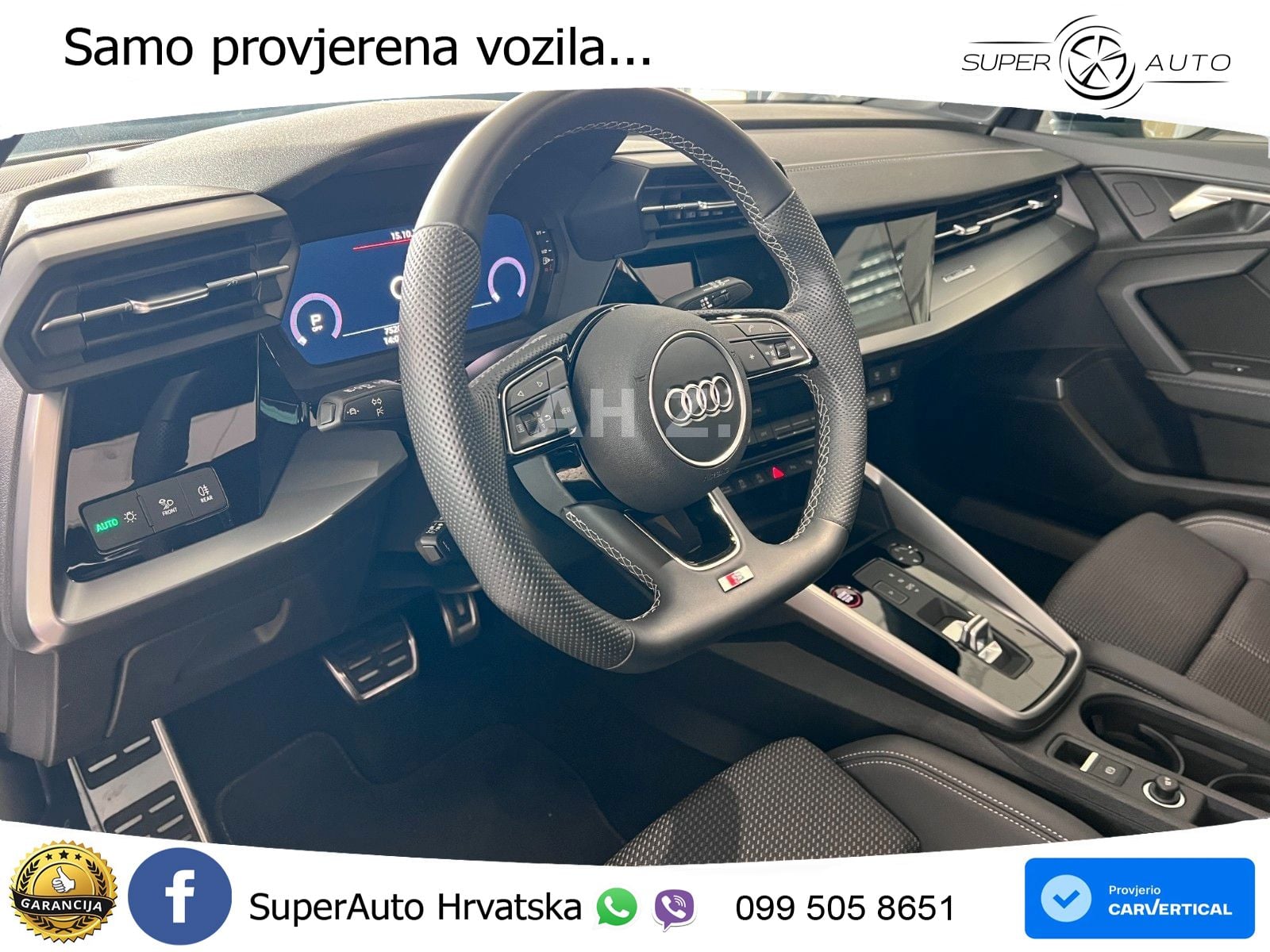 Audi S3 2.0 TFSI (310 KS) quattro S tronic MATRIX+GR SJED+KAM