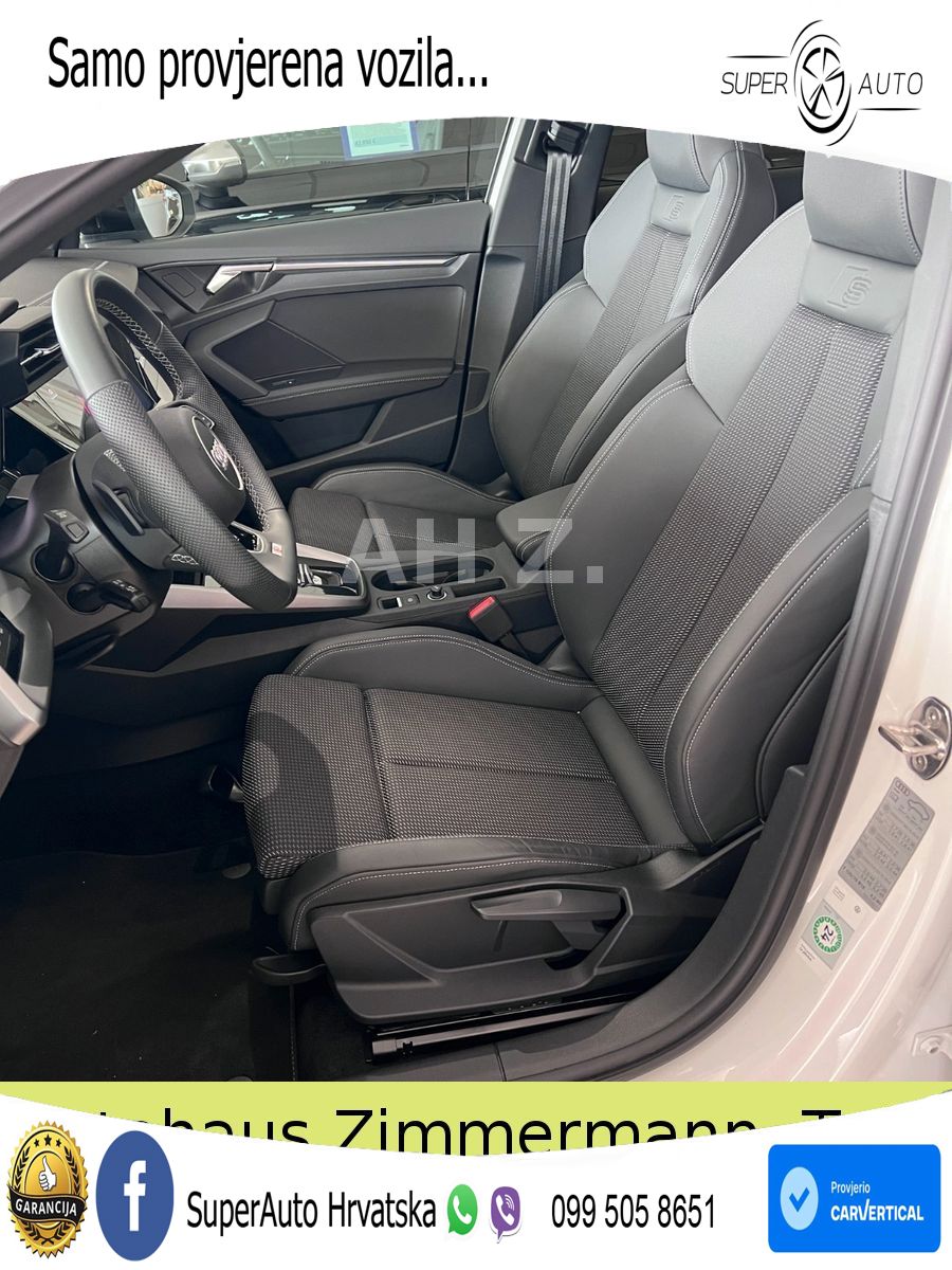 Audi S3 2.0 TFSI (310 KS) quattro S tronic MATRIX+GR SJED+KAM
