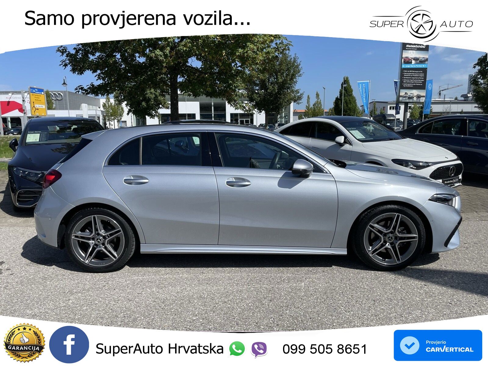 Mercedes-Benz A 180 7G-DCT AMG LED+GR SJED+ACC