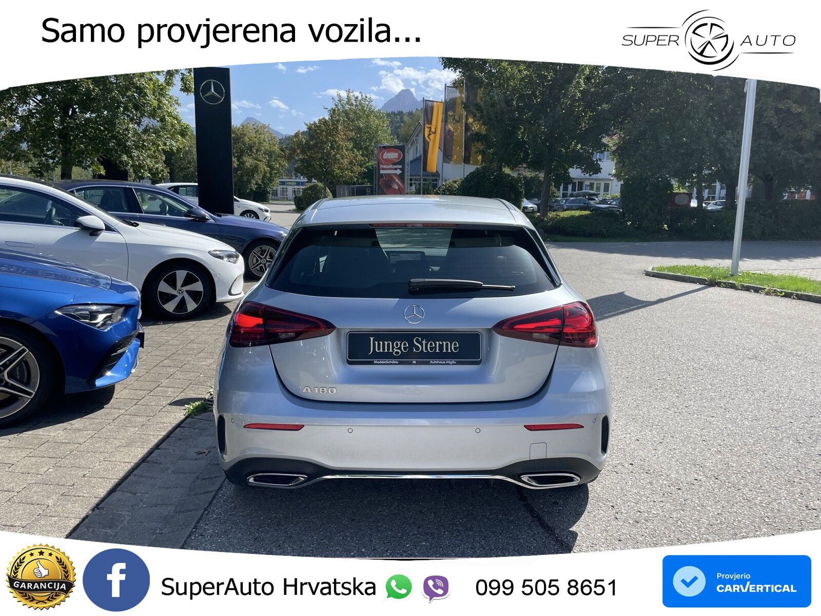 Mercedes-Benz A 180 7G-DCT AMG LED+GR SJED+ACC