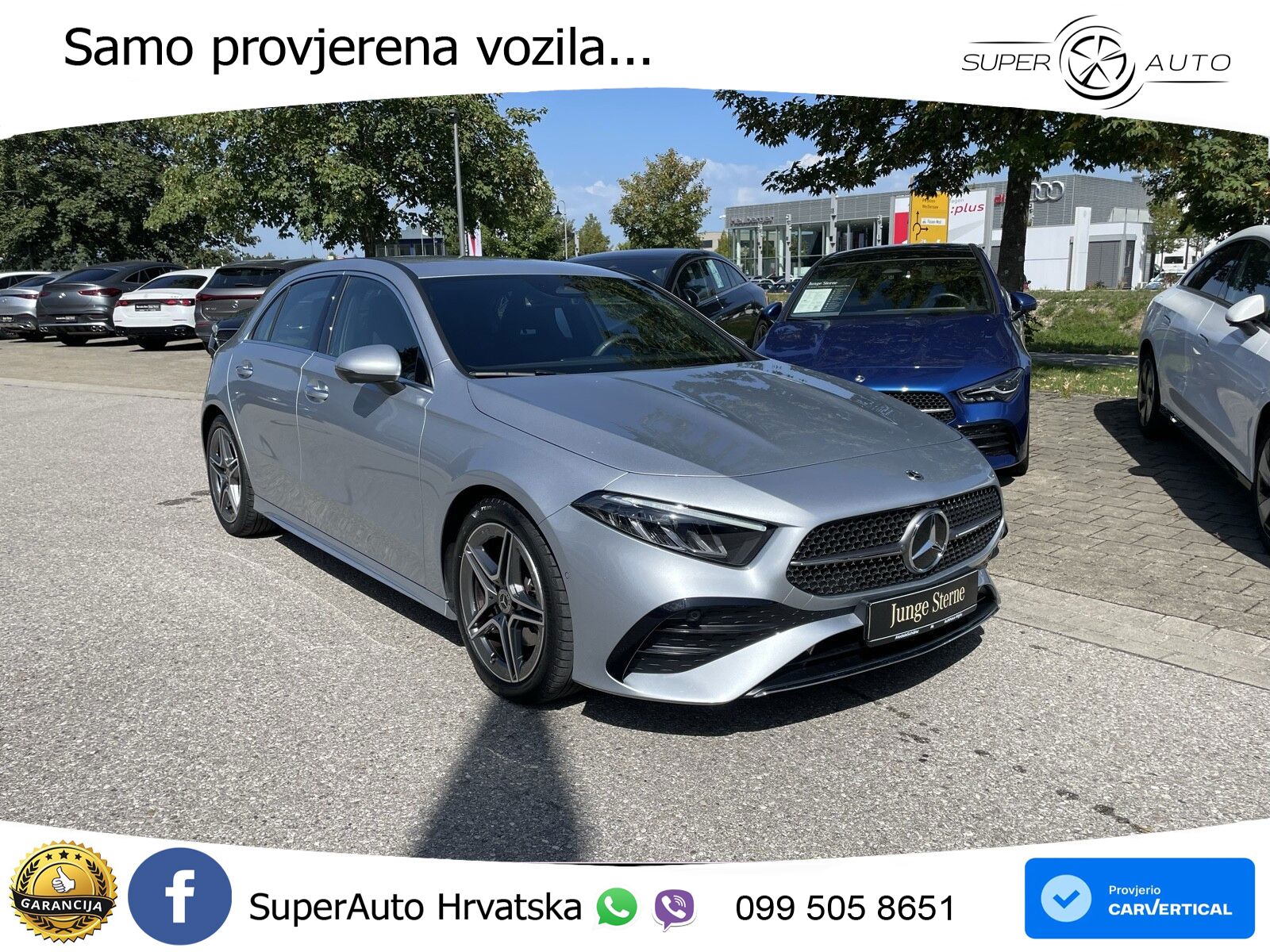 Mercedes-Benz A 180 7G-DCT AMG LED+GR SJED+ACC