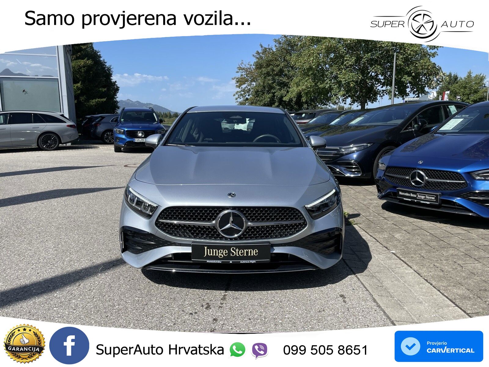 Mercedes-Benz A 180 7G-DCT AMG LED+GR SJED+ACC