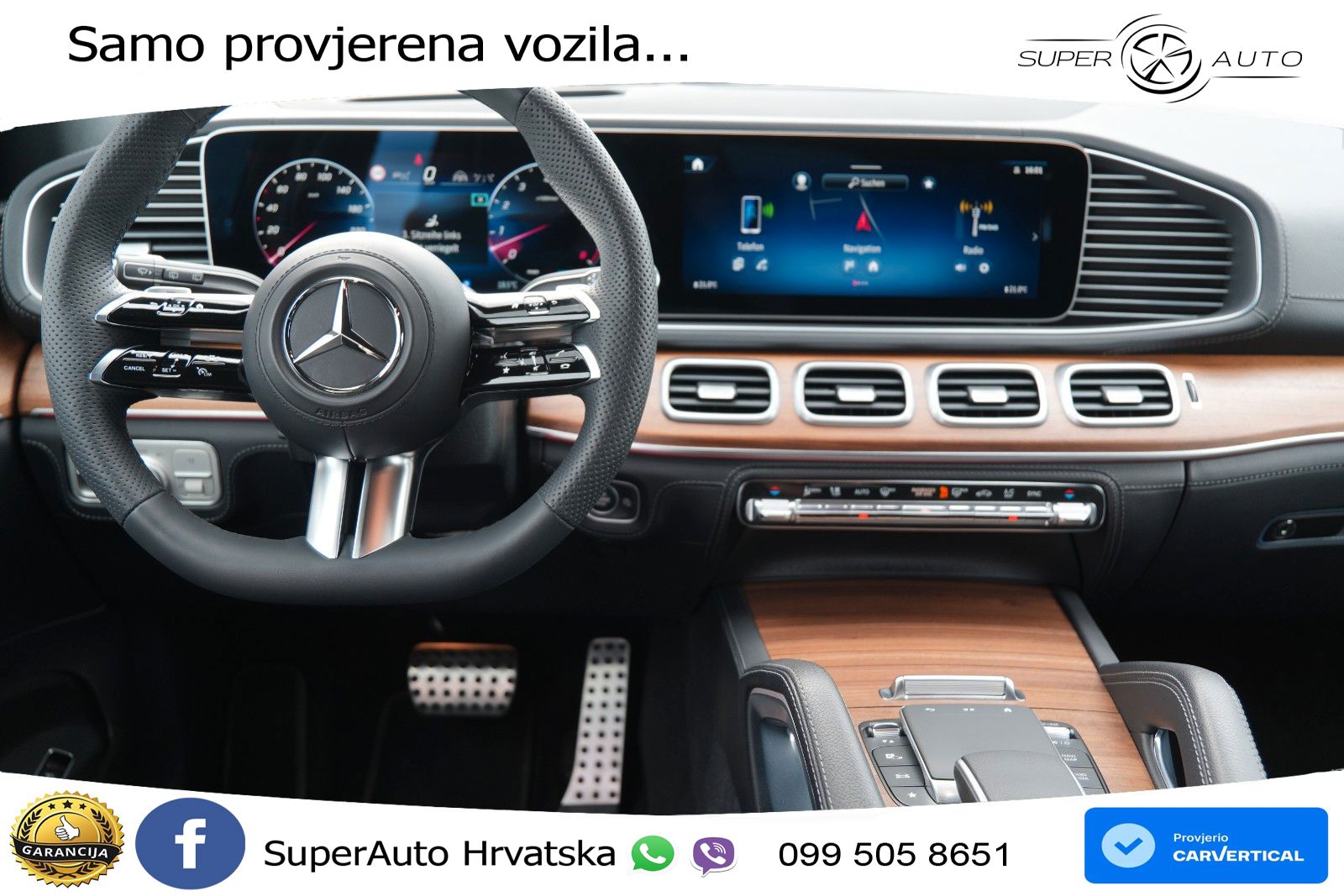 Mercedes-Benz GLS GLS 450 EQ Boost 4MATIC 9G-TRONIC AMG ZRAČNI+ACC+GR SJED+KAM+PANO