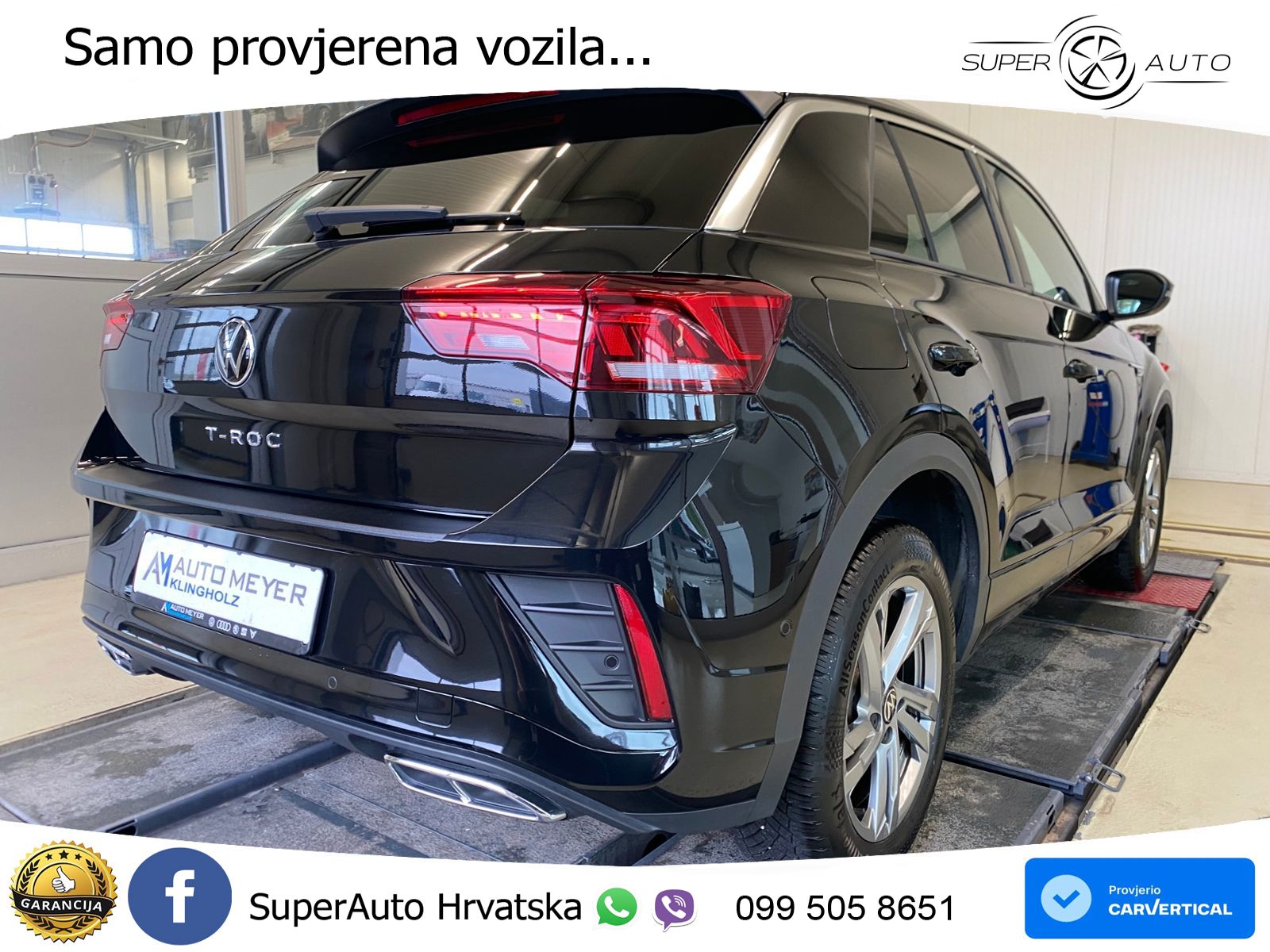 Volkswagen T-Roc 1.5 TSI (150 KS) DSG R-Line LED+GR SJED+ACC