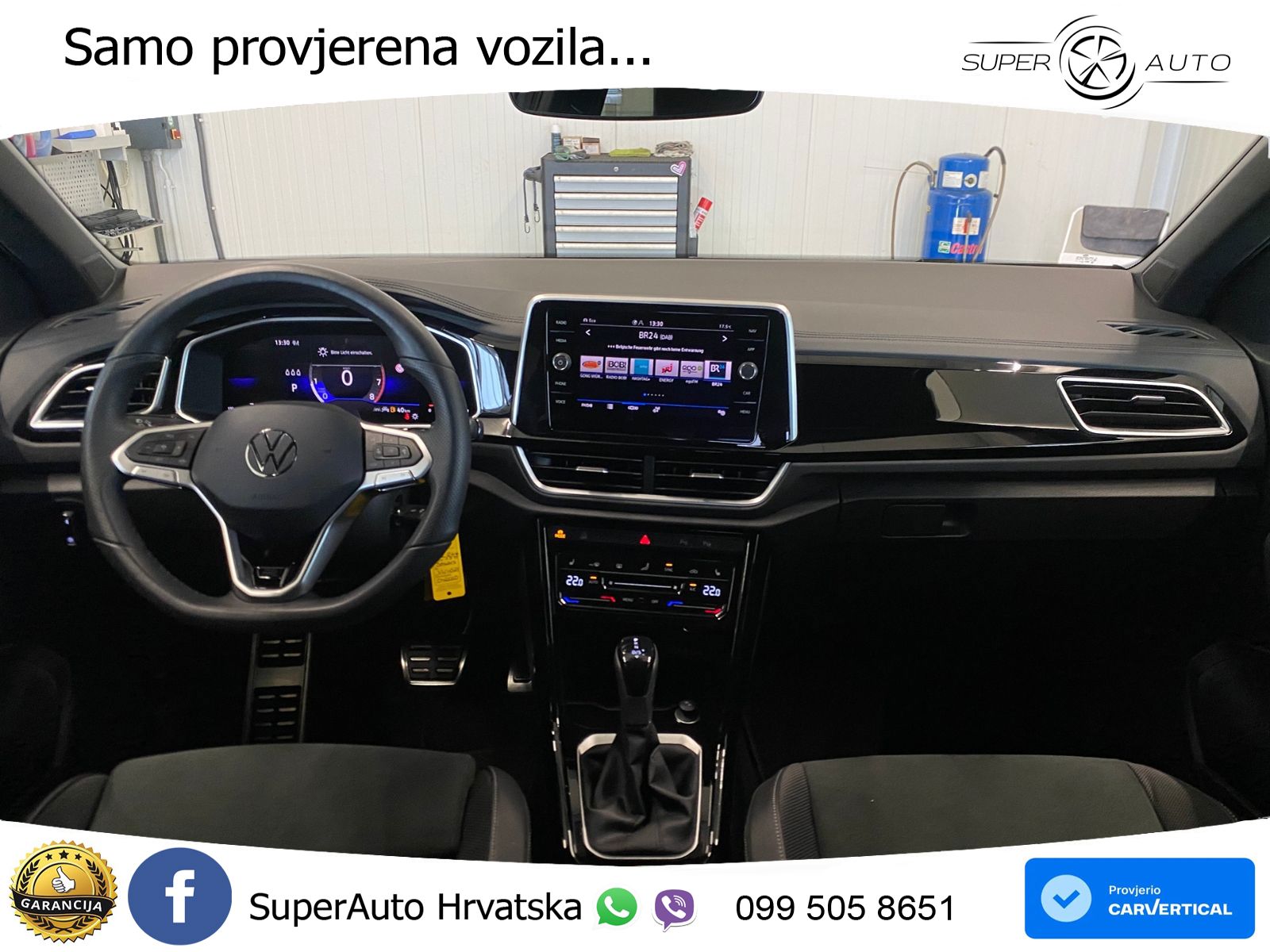 Volkswagen T-Roc 1.5 TSI (150 KS) DSG R-Line LED+GR SJED+ACC