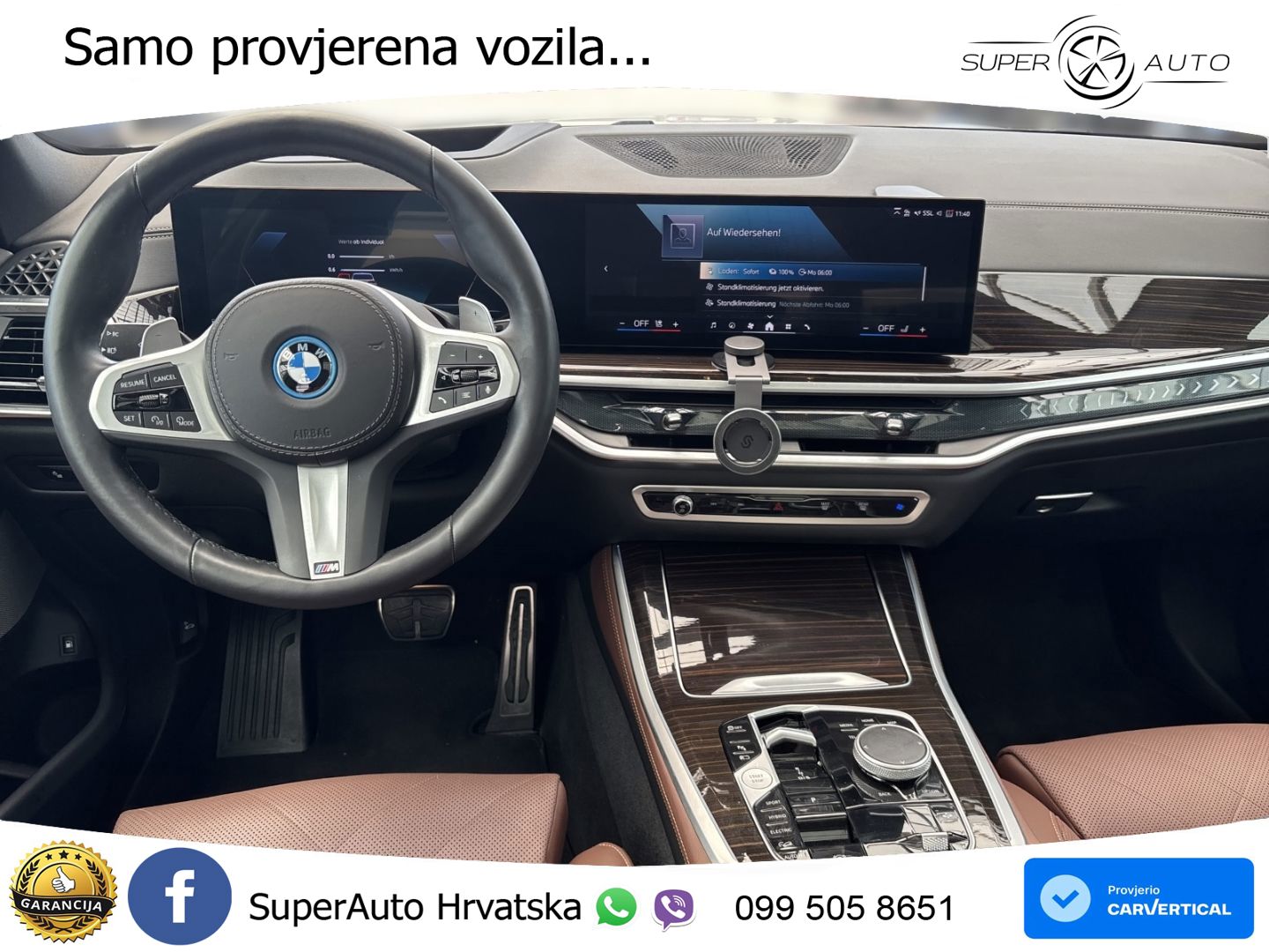 BMW X5 50e (489 KS) xDrive Steptronic M Sport ZRAČNI+ACC+GR SJED+KAM+PANO