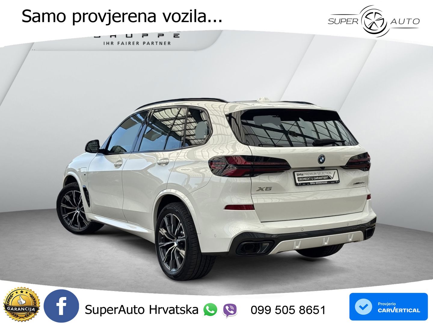BMW X5 50e (489 KS) xDrive Steptronic M Sport ZRAČNI+ACC+GR SJED+KAM+PANO