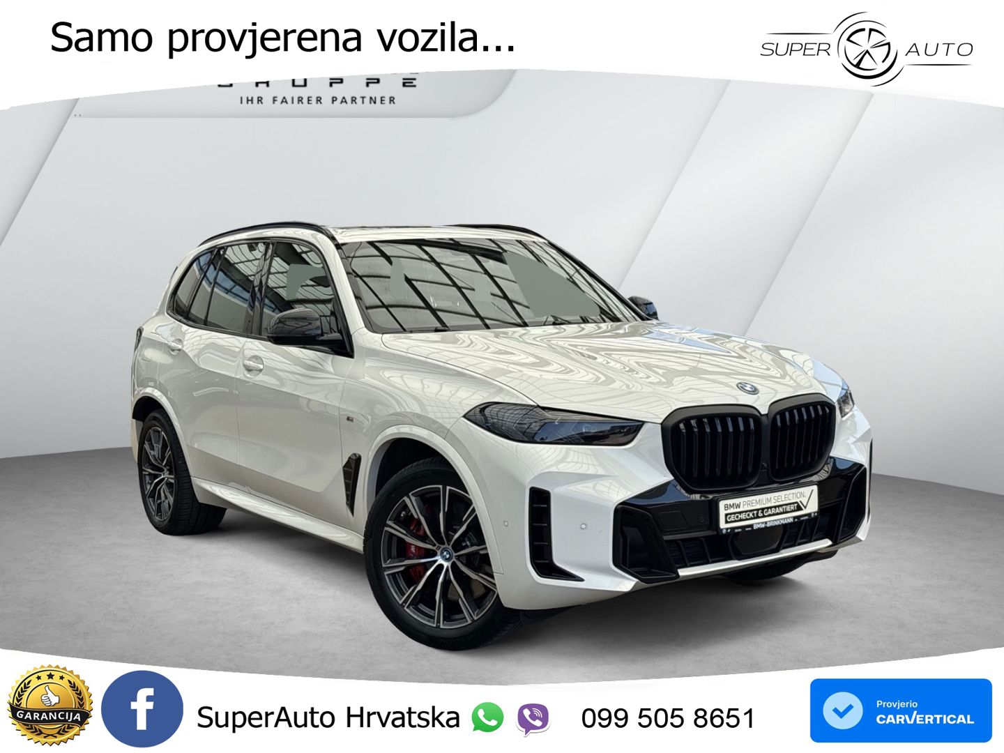 BMW X5 50e (489 KS) xDrive Steptronic M Sport ZRAČNI+ACC+GR SJED+KAM+PANO