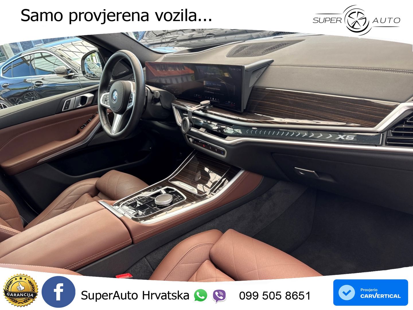 BMW X5 50e (489 KS) xDrive Steptronic M Sport ZRAČNI+ACC+GR SJED+KAM+PANO