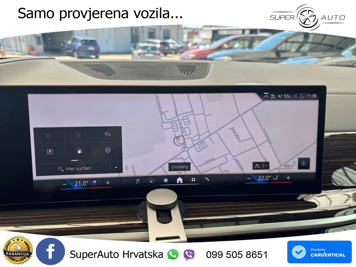 BMW X5 50e (489 KS) xDrive Steptronic M Sport ZRAČNI+ACC+GR SJED+KAM+PANO