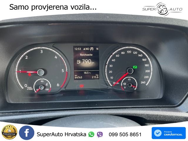 Volkswagen Caddy Maxi Cargo 2.0 TDI DSG (NAVI+LED+RearView+ 122 KS