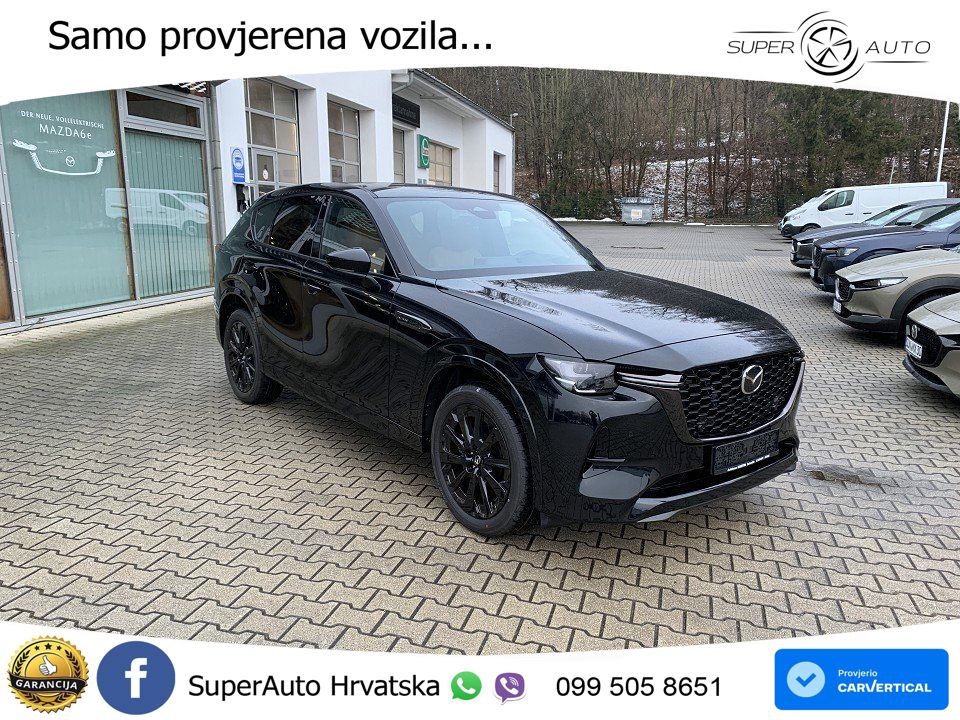 Mazda CX-60 3.3 e-Skyactiv D (254 KS) AWD Automatic MATRIX+GR SJED+KAM