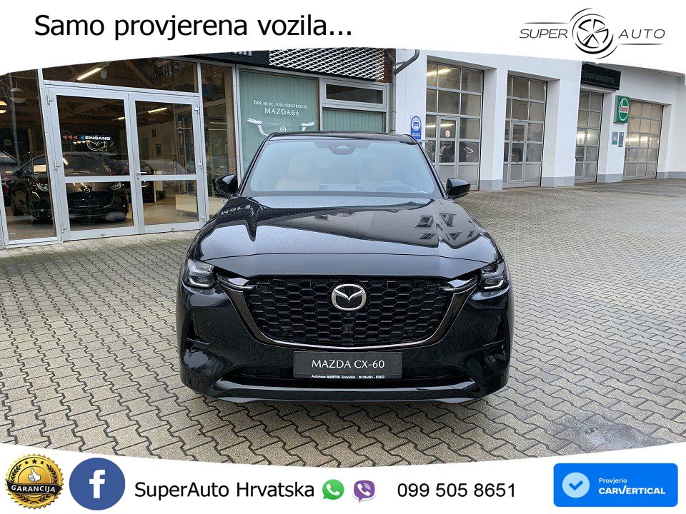 Mazda CX-60 3.3 e-Skyactiv D (254 KS) AWD Automatic MATRIX+GR SJED+KAM