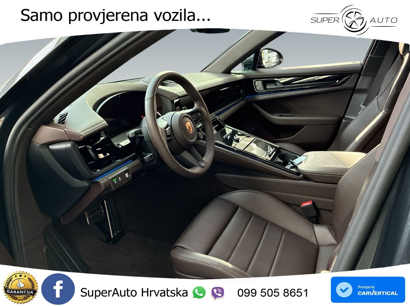Porsche Panamera 4 2.9 V6 (470 KS) E-Hybrid PDK ZRAČNI+ACC+GR SJED+KAM+PANO
