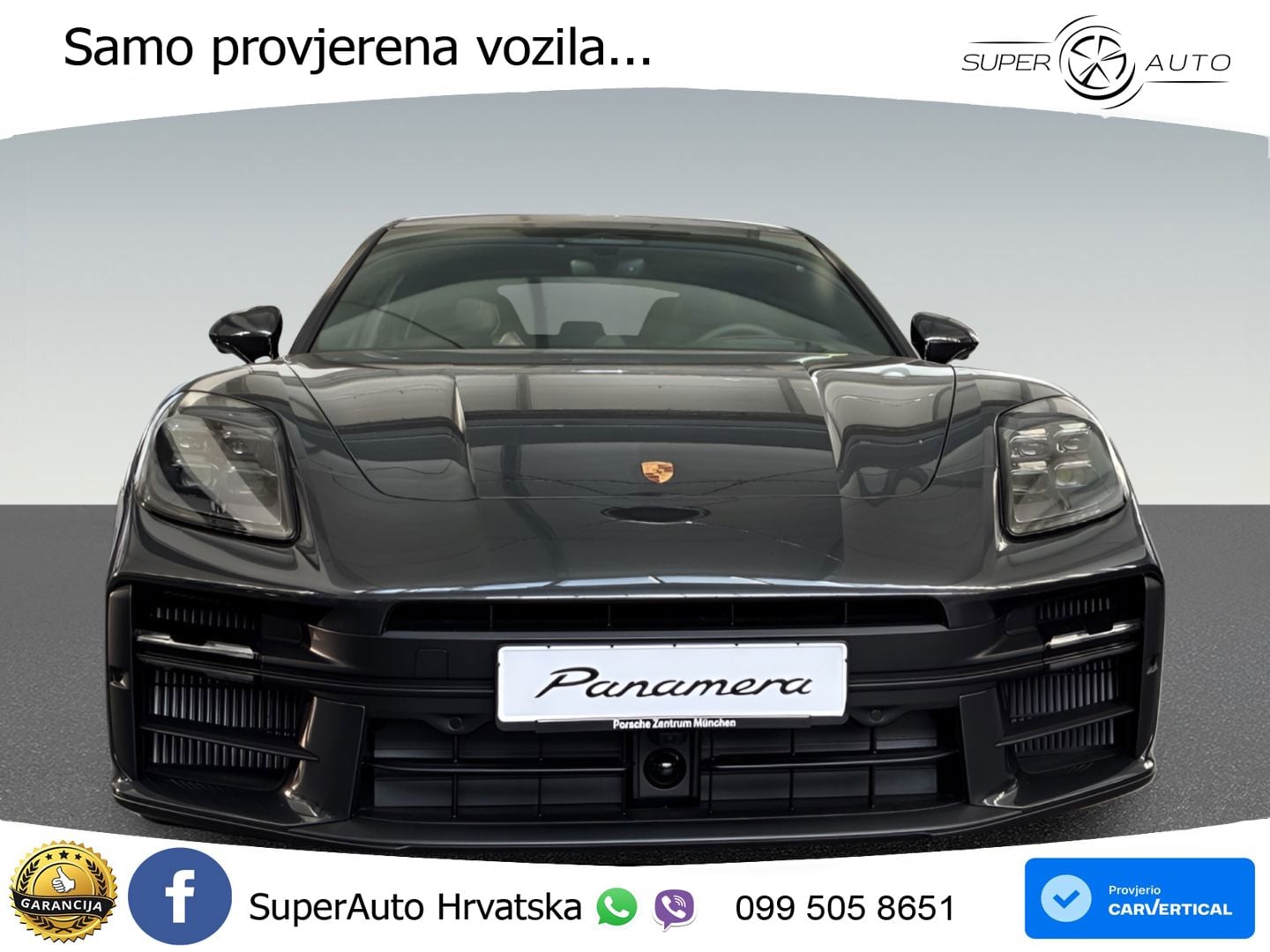 Porsche Panamera 4 2.9 V6 (470 KS) E-Hybrid PDK ZRAČNI+ACC+GR SJED+KAM+PANO