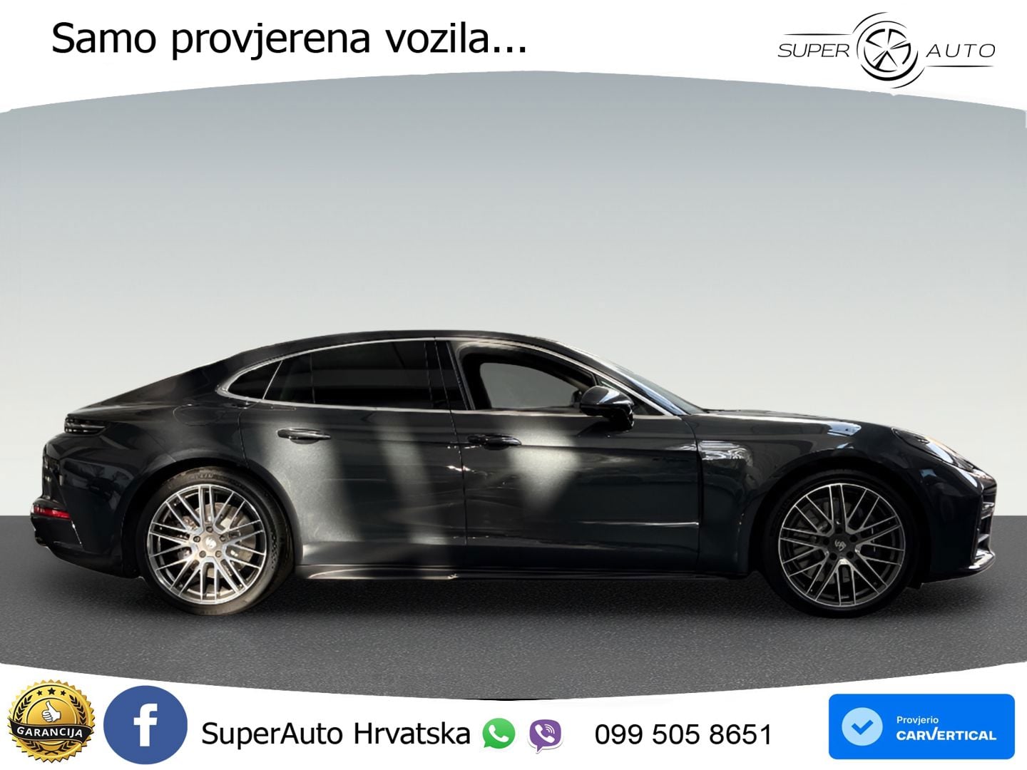 Porsche Panamera 4 2.9 V6 (470 KS) E-Hybrid PDK ZRAČNI+ACC+GR SJED+KAM+PANO