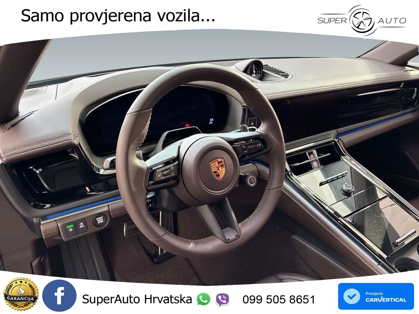 Porsche Panamera 4 2.9 V6 (470 KS) E-Hybrid PDK ZRAČNI+ACC+GR SJED+KAM+PANO