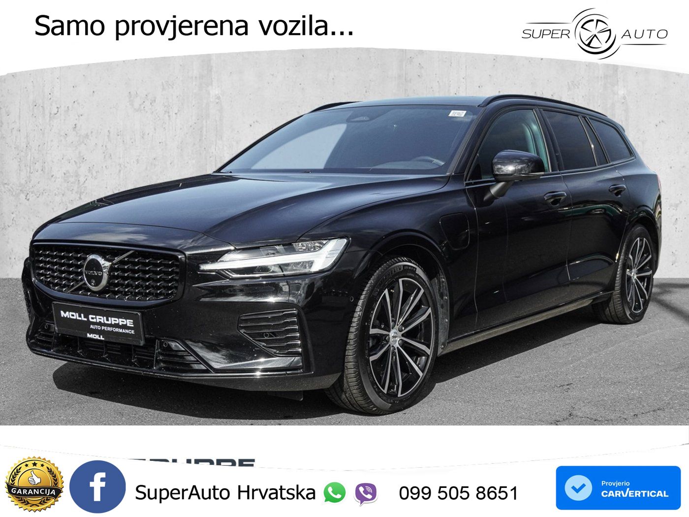 Volvo V60 2.0 T8 AWD Geartronic LED+GR SJED+ACC